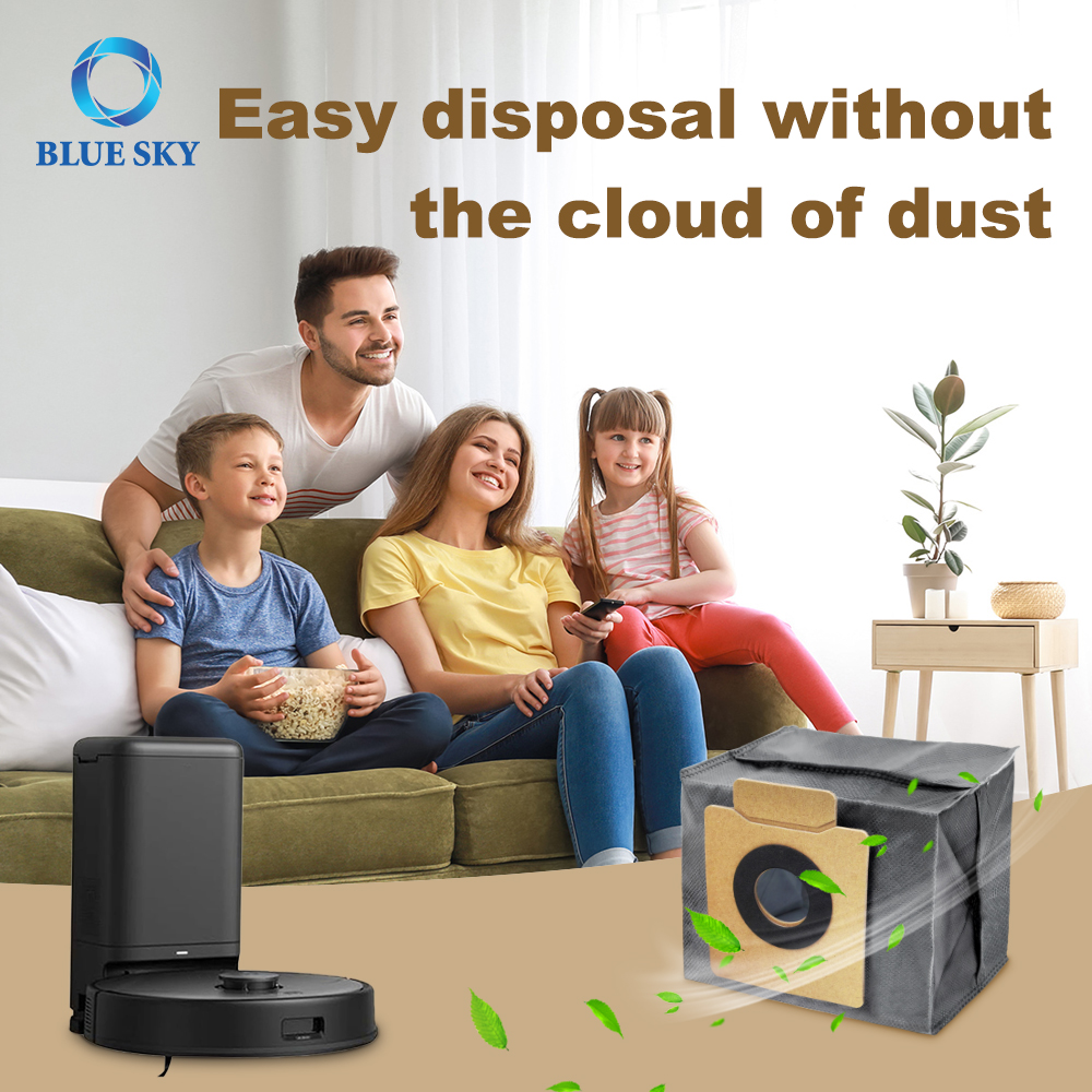 Vacuum Cleaner Dust Bags for Eufy Clean X8 PRO X10 PRO Omni Robot Vacuum Cleaner
