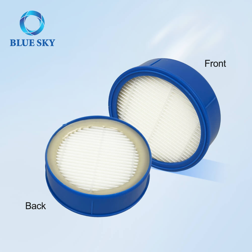 Front and Back of ASKW5 Filter Set Performance Kit Replacement Compatible with AEG Series 7000 Cordless Vacuum Cleaner