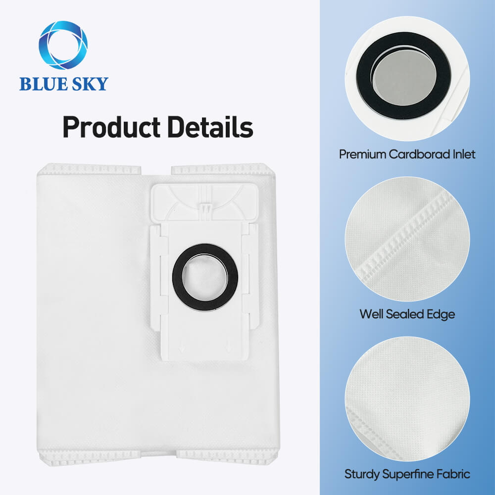 Robot Vacuum Cleaner Dust Bag Accessories for 360 S8 S8 Plus Vacuum Cleaner