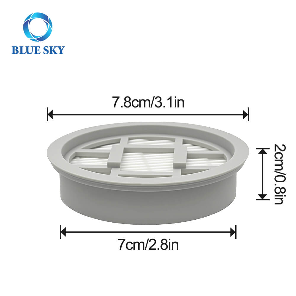 Size of Hepa Filter for Xiaomi Deerma VC20S VC20 VC21 Handle Vacuum Cleaner
