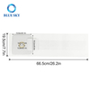 Central HEPA Vacuum Cleaner Bag Replacement for Nutone 391, 3918 44186 CV350 CV352 CV353 CV450, CV653 Models, Vacuum Cleaner Filter Parts
