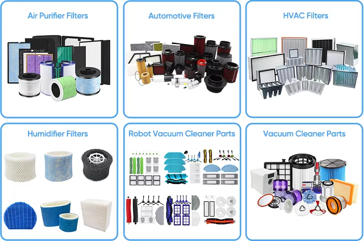 Nanjing Blue Sky Filter Main Products