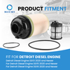 A4720921705 fuel filter kit with O-rings for diesel engine heavy duty truck fuel system replacement filter