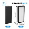 Size of HEPA Filter for VEVA 8000 Elite Pro Series Air Purifier