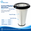 Pullman Filter Compatible with Pullman-Ermator S-Series Vacuum Cleaner Parts 200900051
