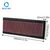 Size of 33-2181 air filters, reliable automotive filter supplier Blue Sky Filter