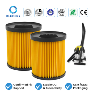 Vacuum Cleaner Cartridge Filter Replacement Compatible with Parksides PWD 12 A1 20 A1 25 A1 30 A1 Customized Available