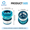 High-efficiency vacuum filter replacement compatible with Dysons V16 Piston Animal SV53 cordless vacuum cleaner