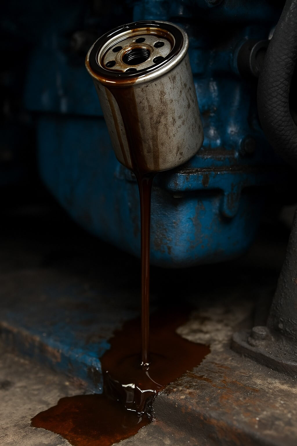 Dirty fuel harms engine and causes ocean pollution