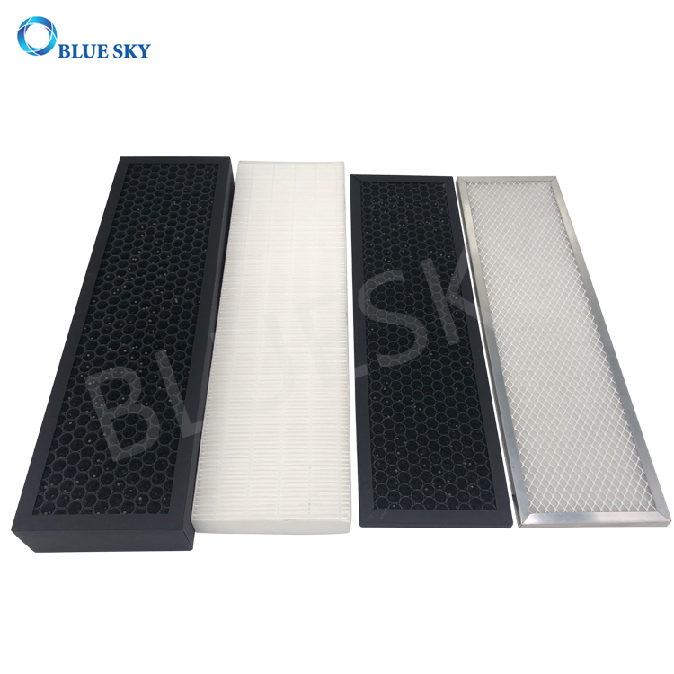 Replacement Air Purifier Filter Element Activated Carbon Pleated HEPA Filters