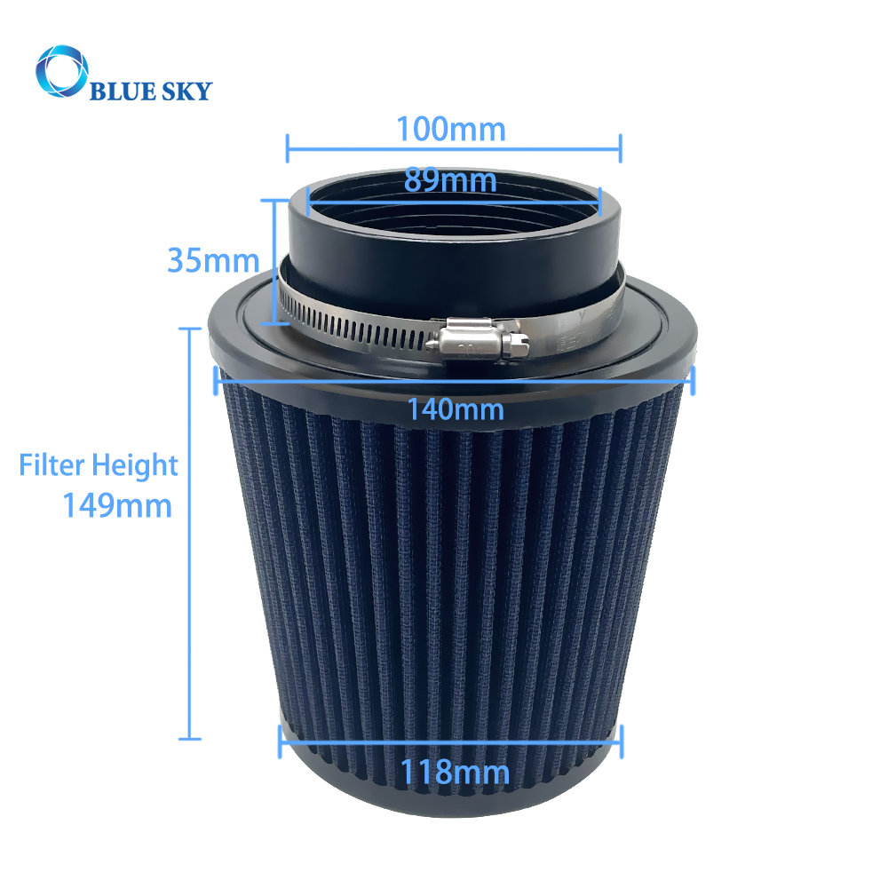 Customized Cold Air Filter for Refitted Vehicle Replacement