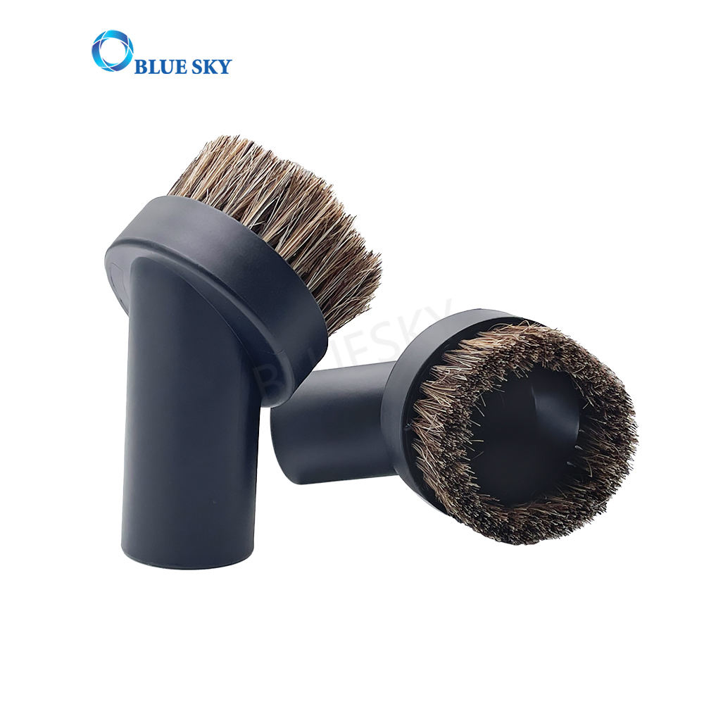 Diameter 1.25" 1-1/4" 32mm Universal Soft Horsehair Bristle Round Dusting Brush for Most Brands Vacuum Cleaner Attachment