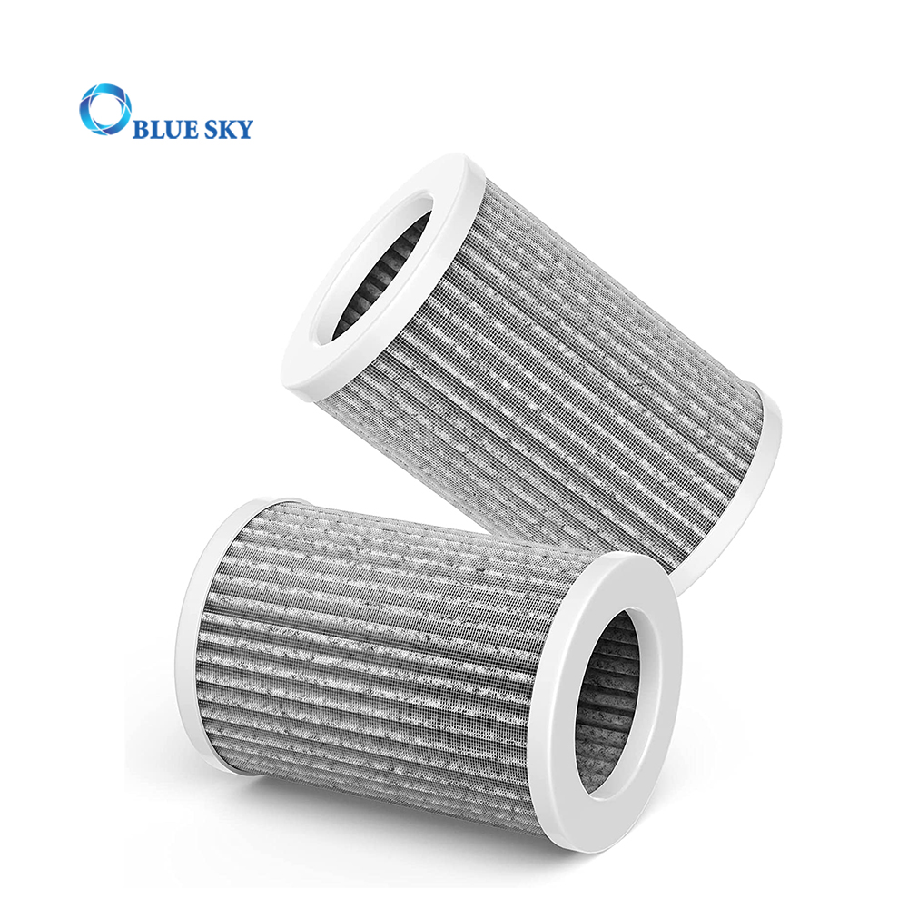 2-in-1 H13 True HEPA Filters Compatible with Pure Enrichment PureZone Mini Portable Air Purifier PEPERSAP Parts
