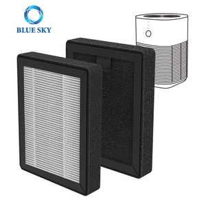H13 and Activated Carbon Filter LV-H128-RF for LEVOIT Air Purifier LV-H128 Replacement Filter