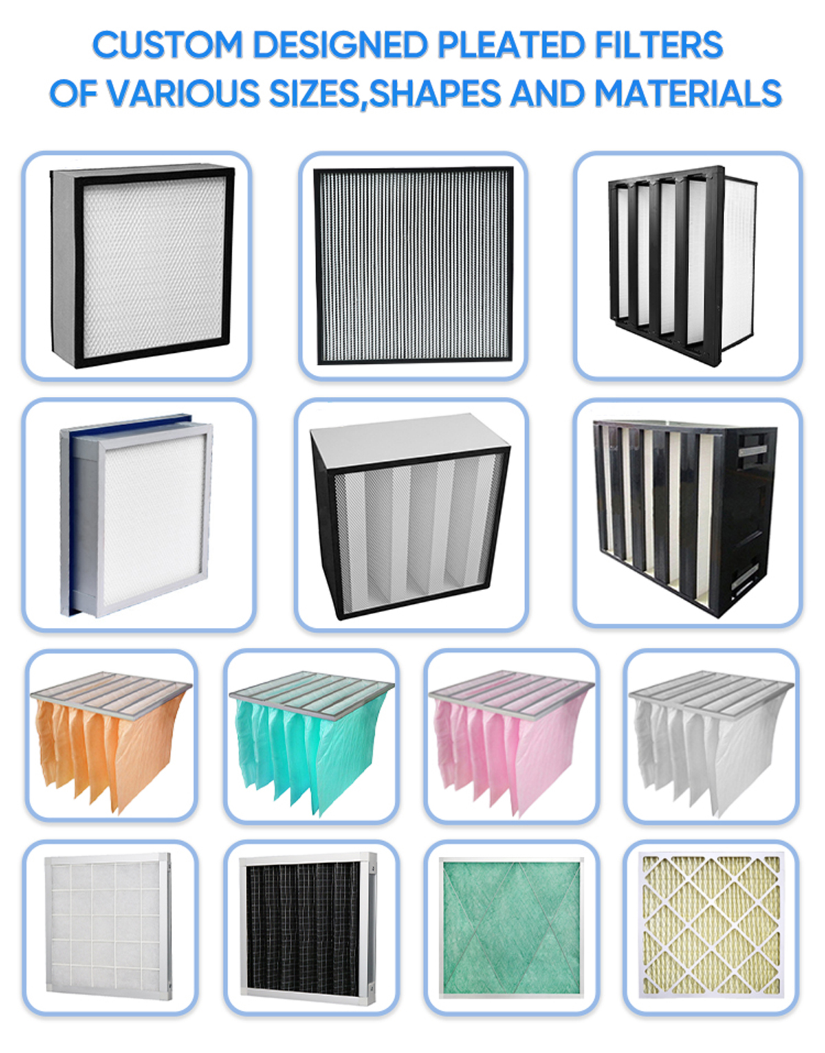 Air Conditioning HEPA Filters