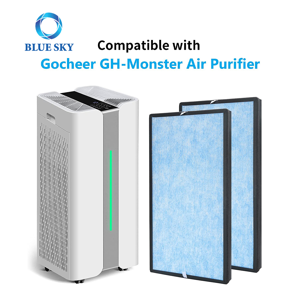 Amazon Hot Sale True HEPA Activated Carbon Filter Replacement Compatible with Gocheer Monster Air Purifier Parts