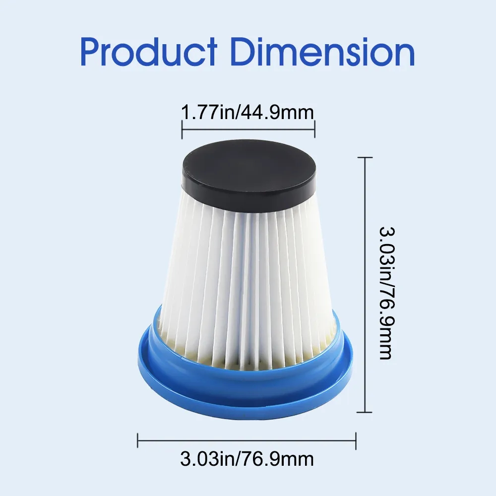 520280 HEPA Filter Replacement for Kenmore DS1030 Cordless Stick Vacuum Lightweight Cleaner 2-in-1 Handheld Vacuum Cleaner Part