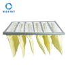 590*590mm Synthetic Fiber Pocket HVAC Filter Bag F5 F6 F7F8