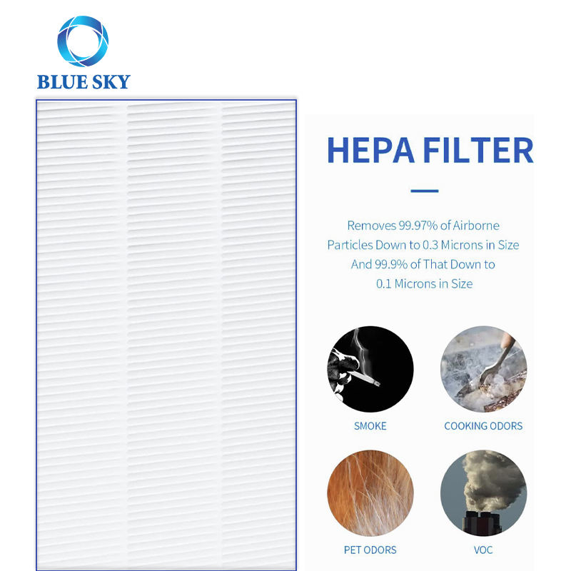 High Quality Air Purifier Filter Replacement For HATHASPACE HSP003 Dual Filtration HEPA Air Cleaner Purifier Parts