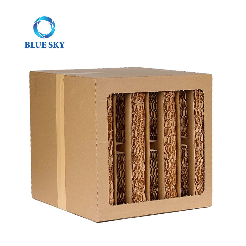 OEM High Efficiency High Temperature Resistance Honeycomb Filter Box Dry Spray Paint Mist Filter Carton