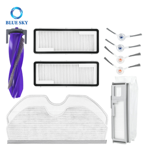 HEPA Filter & Brush & Bag &Mop Cloth Replacement for Narwal Freo X Plus Robot Vacuum Cleaner Parts