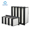 Customized Air Conditioning Dust Removal Aluminum Frame Industry Laminar Air Flow Hood HVAC H13 H14 Air Filter