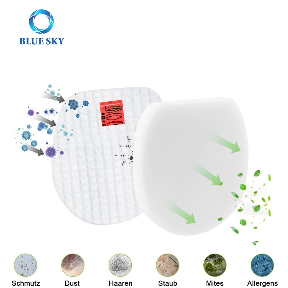 Vacuum Cleaner Filter Set Replacement for Sharks Iz201UK Iz201uktsb Iz201ukt IC300 Iz251UK