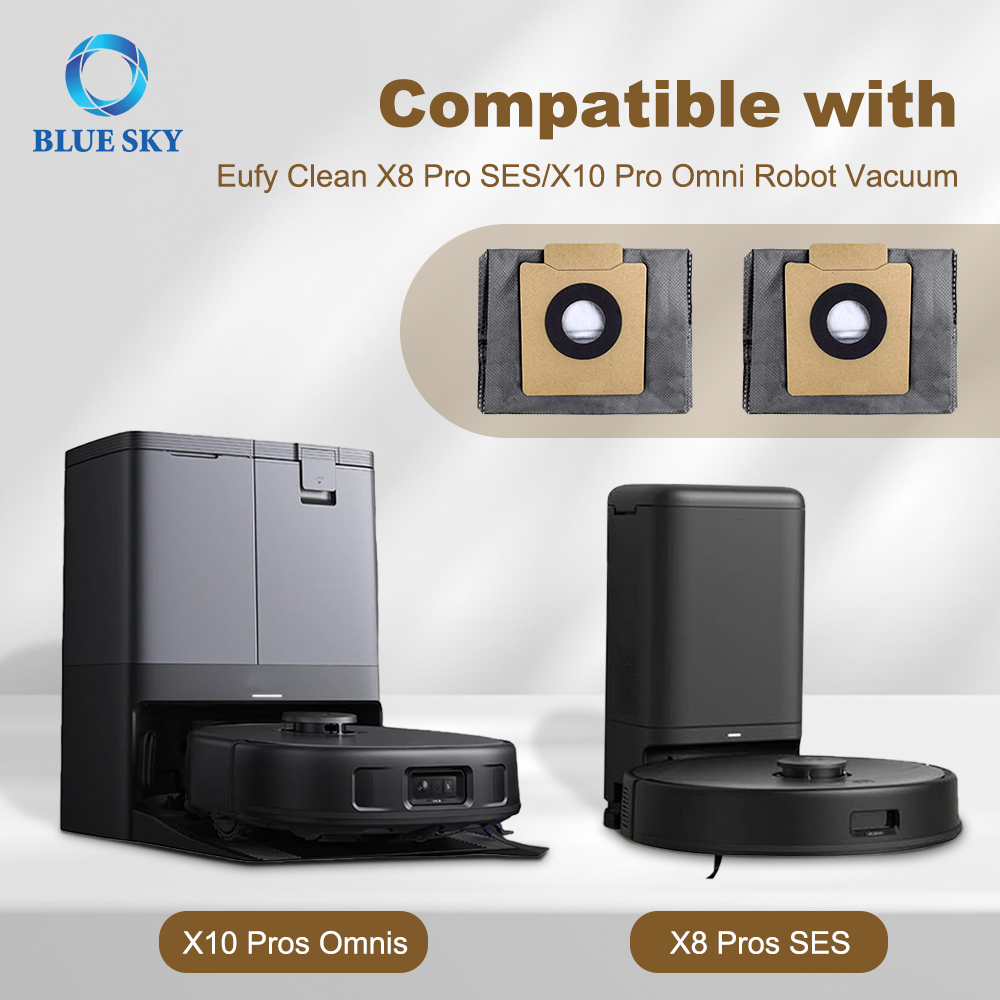 Vacuum Cleaner Dust Bags for Eufy Clean X8 PRO X10 PRO Omni Robot Vacuum Cleaner