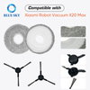 Mop Pad and Side Brush Replacement for Xiaomi X20 Max X20 Pro