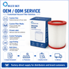 Vacuum Filters Compatible with Electrolux YL66-20 YL77-20 YL77-30 YLW6263A Series Vacuum Cleaner Parts