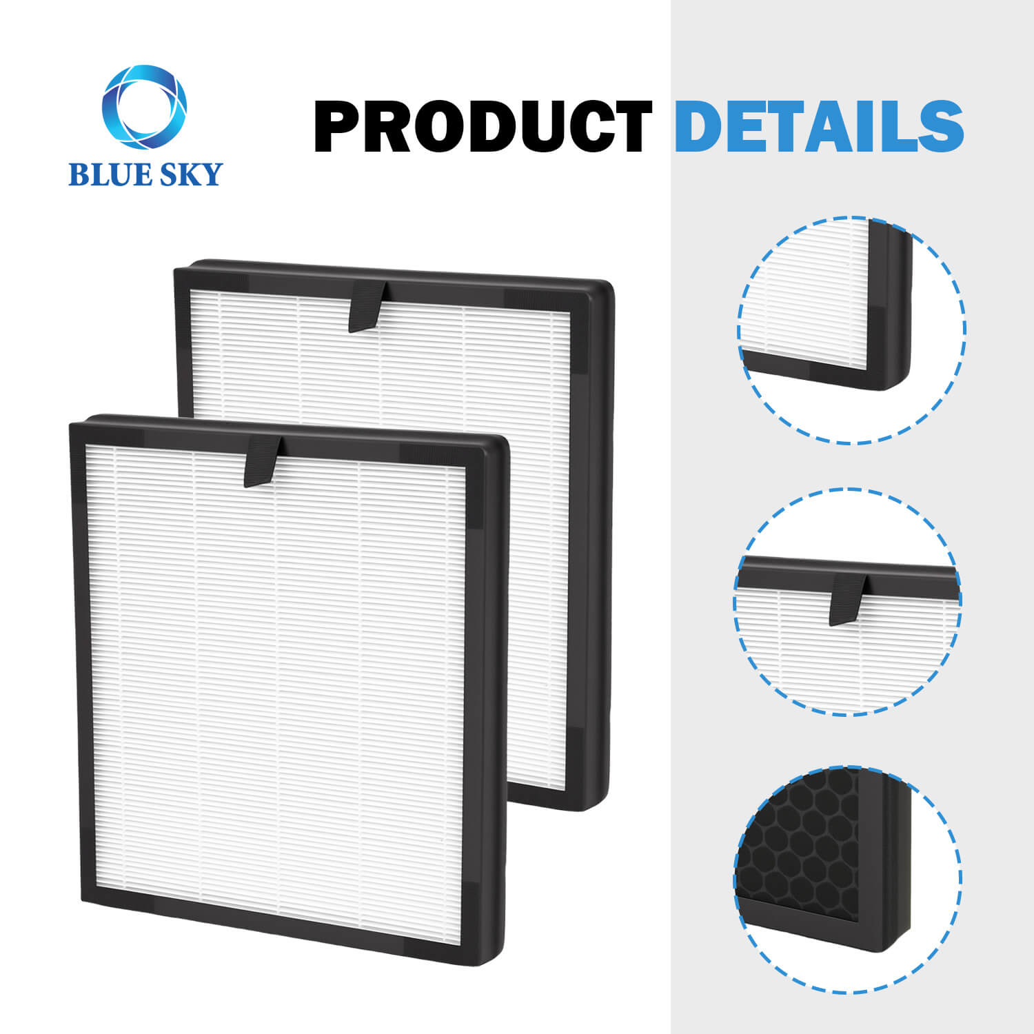 BS1484 HY4866 Genuine Air Purifier filter details