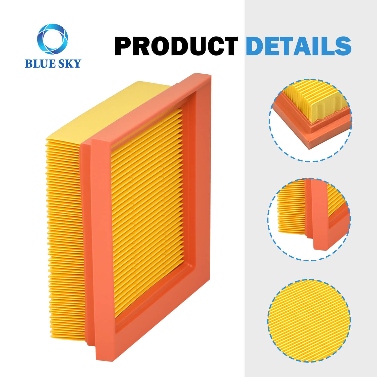 Details of 17211-KRE-9000 Motorcycle Air Filter Replacement for Honda NXR125 XR125 XR125L (2003–2010)