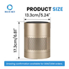 UV-C Air Purifier for Home and Office - HEPA Air Cleaner with Sterilization Function