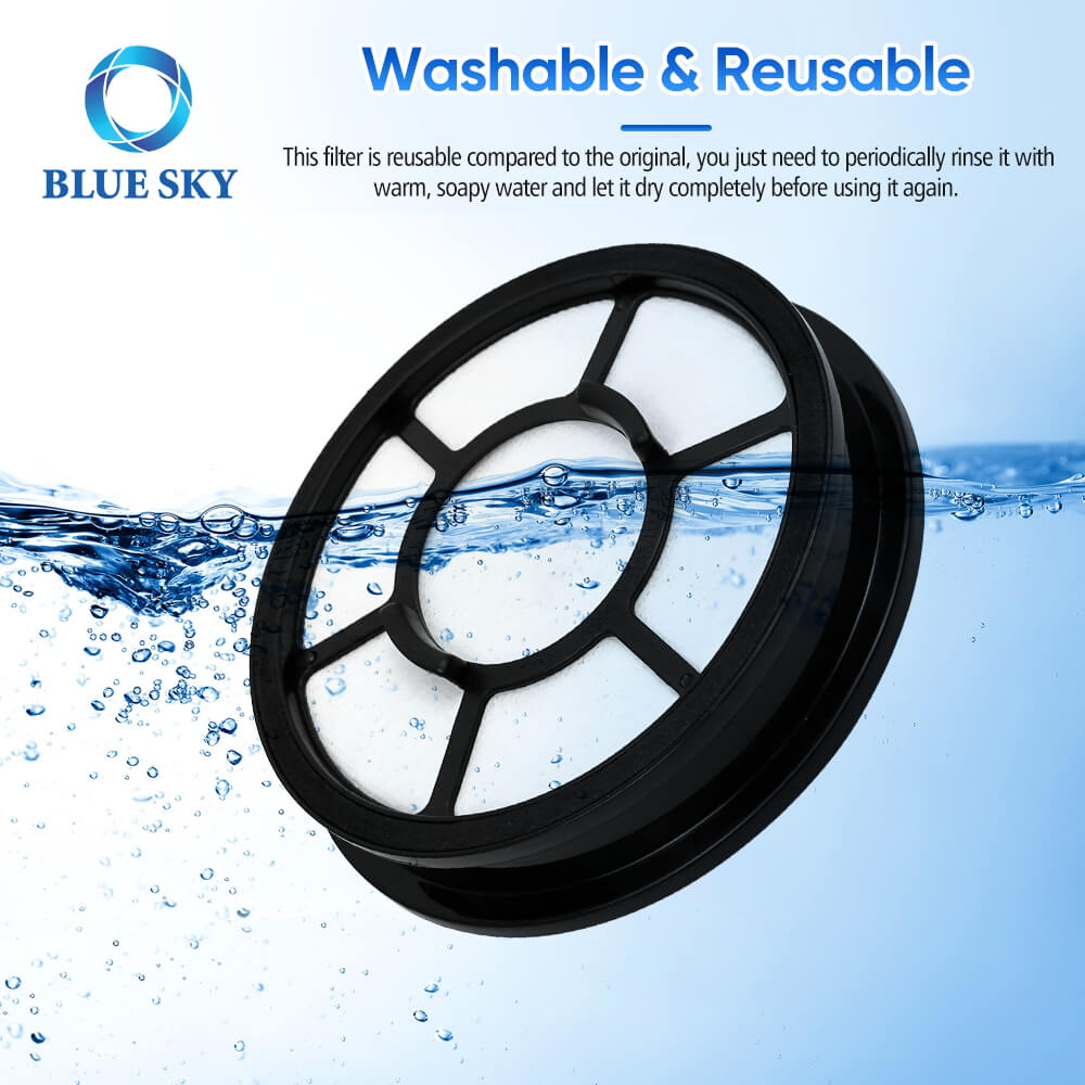 Washable HEPA Filter for Black and Decker Cordless Vacuum Cleaner BDASV101 BDASV102 BDASV103 BDASV104 BDASL201 BDASL202