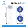CCP420 pool filter cartridge set fit for Pentairs Clean & Clear Plus 420 R173576 PCC105 FC-1977 replacement