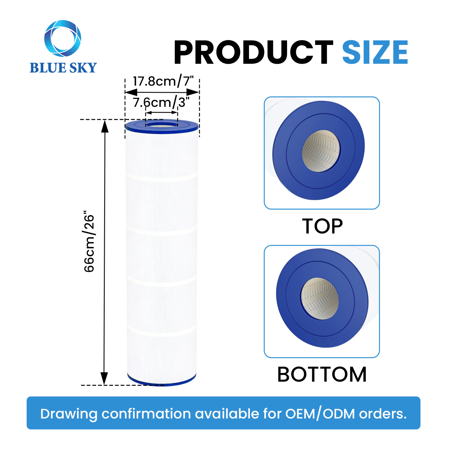 CCP420 pool filter cartridge set fit for Pentairs Clean & Clear Plus 420 R173576 PCC105 FC-1977 replacement