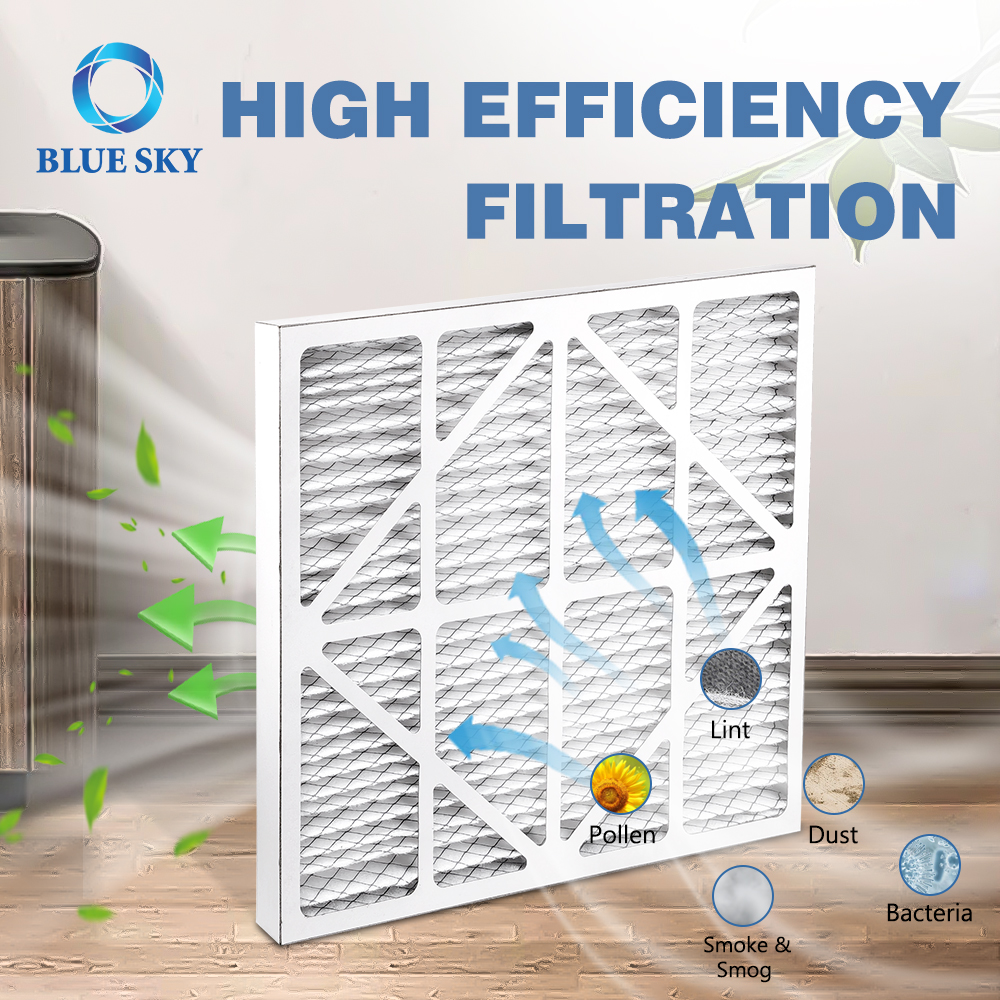 High Efficiency Filtration HVAC Air Filter, Merv 8 Merv 10 Merv 13 Filter