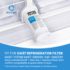 refrigerator water filter replacement compatible with DA97-08006C HAF-QIN EXP RWF4200A high efficiency fridge filter