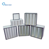 585X277X292mm Aluminum Frame V-Bank H14 HVAC HEPA Filters