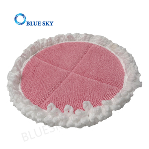 Customized Washable Steam Mop Cloths Cleaning Pads Reusable Vacuum Cleaner Hard Floor Mop Pads
