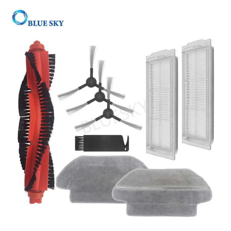 Replacement Robot Filter Kits for Viomi V2 Pro V-RVCLM21B Mijia STYJ02YM Vacuum Cleaners 