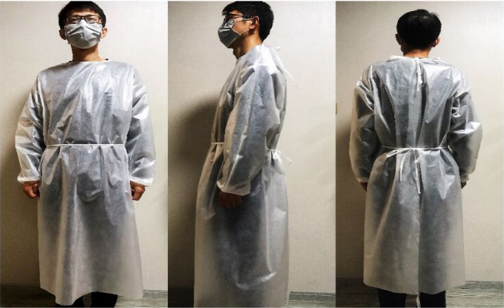 Disposable Isolation Gown Disposable Isolation Gown Disposable Protection Suit Disposable Apron