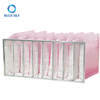 Factory Sale Synthetic Fiber Air Conditioning Air Filter 8 Pocket F7 Bag for HVAC System AHU Cleanroom