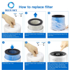 Hot Sale Replacement 4 Stage H13 Filters AP0601-RF for AIRTOK Air Purifier AP0601