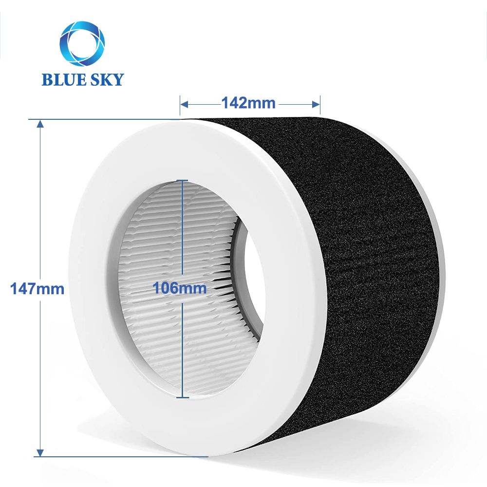 Activated Carbon H13 True Filters for MOOKA EPI810 Air Purifier