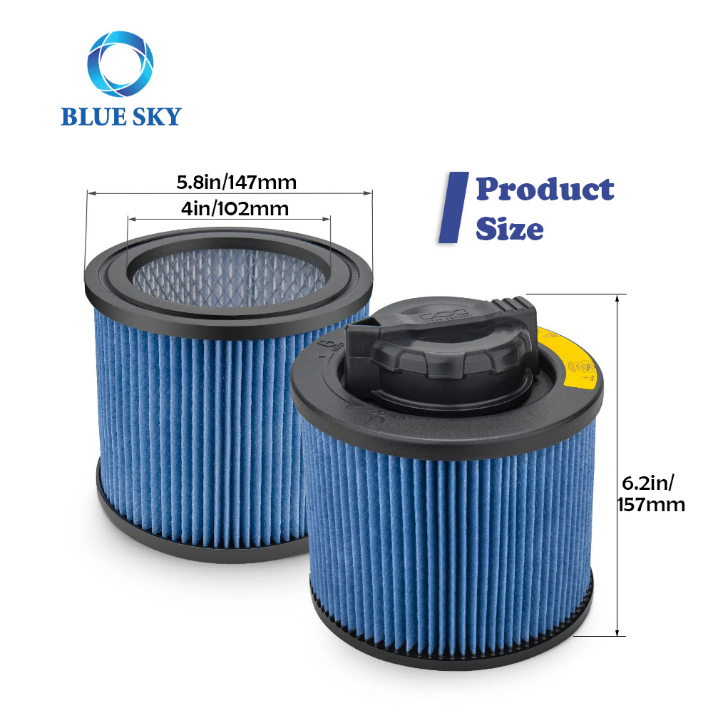 DXVC4002 Filter For Dewalt Regular 4 Gallon Wet/Dry Vacuum Cleaners