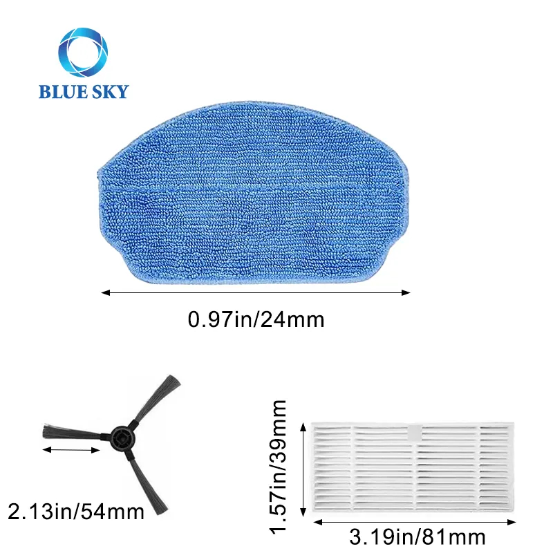 Accessories Kits for MAMNV ZCWA GTTVO ONSON BR150/BR151 MANVINS G20 Haier TL30U1 Robot Vacuum Replacement Parts