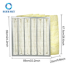 590*590mm Synthetic Fiber Pocket HVAC Filter Bag F5 F6 F7F8