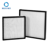 HVAC Filter H13 H14 Aluminum Frame Pleated Air Filter HEPA Filter