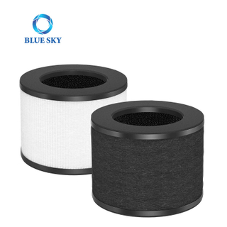 Air Purifier Replacement Cartridge Filter Compatible with ToLife TZ-K1 AROEVE MK01 MK06 Air Purifier 3-in-1 H13 HEPA Filter